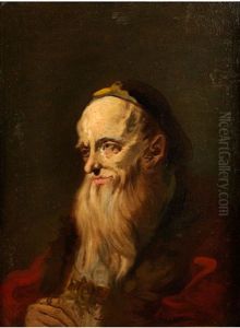 Bildnis Eines Alten Orientalen by Giuseppe Bernardino Bison