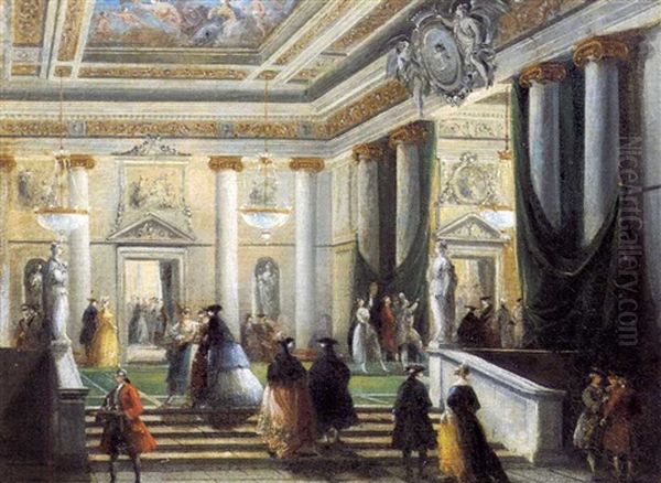 Signore Al Bagno In Una Villa Sul Lago (+ Il Foyer Della Fenice; 2 Works) - view 1