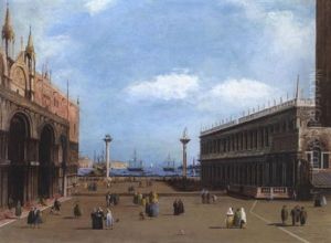 La Piazza San Marco Versa Il Bacino