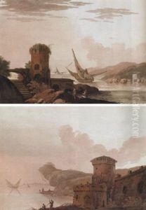 Paesaggi Di Fantasia by Giuseppe Bernardino Bison