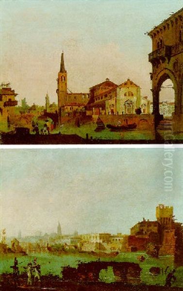 Cappricio Of A Town In The Veneto - view 1