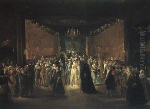 Festa Veneziana by Giuseppe Bernardino Bison