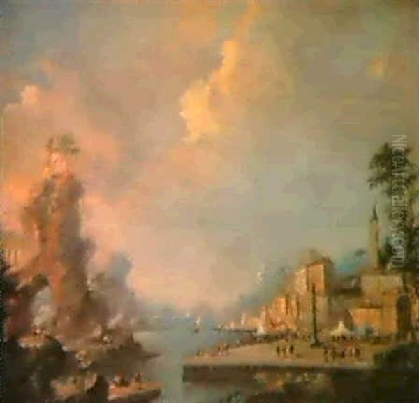 Eine Italienische Hafenstadt - view 1