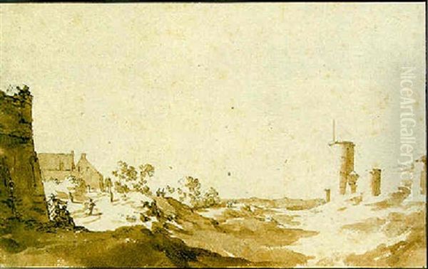 A View On The Ramparts Of Brussels - view 1