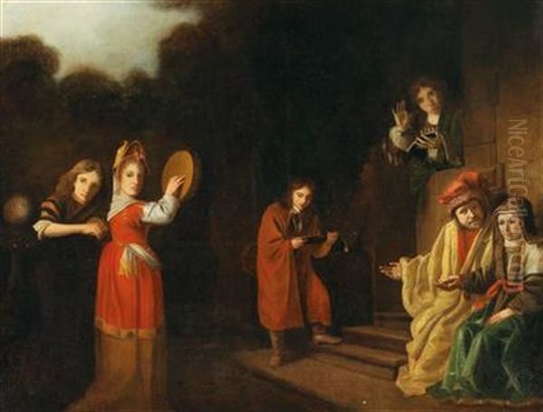 Portrait Of A Family In An Old-testament Setting - view 1