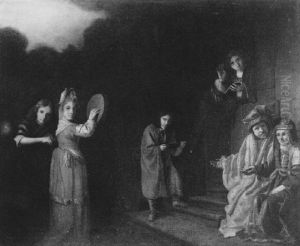 Familiengruppe by Cornelis Bisschop