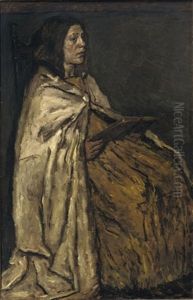 A Girl Reading by Suze Bisschop-Robertson