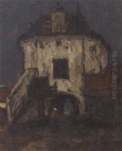 Poort Te Harderwijk by Suze Bisschop-Robertson