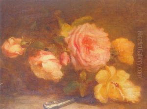 Pink Roses by Kate Bisschop-Swift