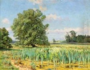 A Summer Day In Dyrehaven by Rudolf Bissen