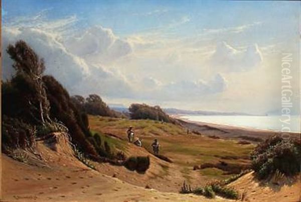 Hunting Scene From Northern Zealand, Denmark - view 1