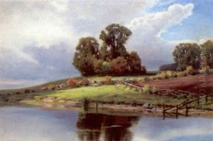 Landschaft Bei Esrum by Rudolf Bissen