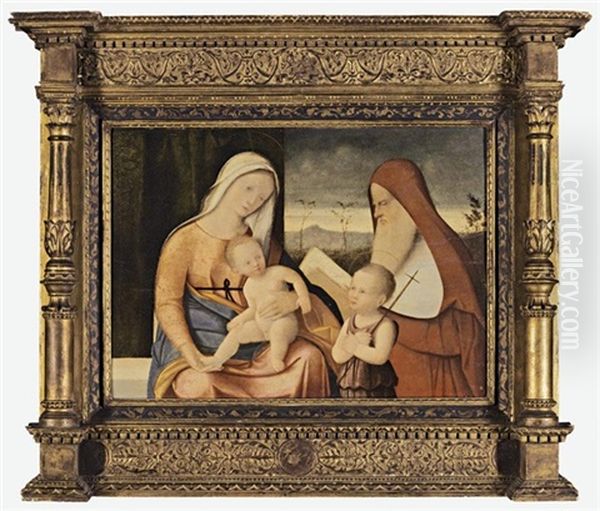 The Madonna And Child With Saint John The Baptist And Saint Jerome - view 1