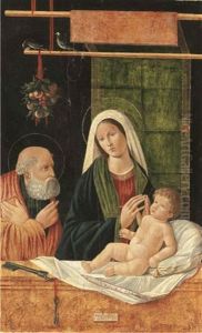 The Madonna And Child With Saint Peter