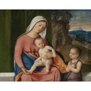 The Madonna And Child With The Infant Saint John The Baptist