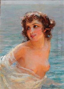 Schonheit Am Meer by Edouard Bisson