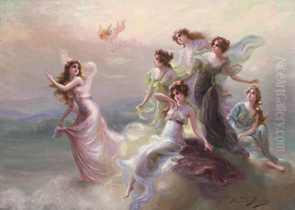 The Dance Of The Nymphs by Edouard Bisson