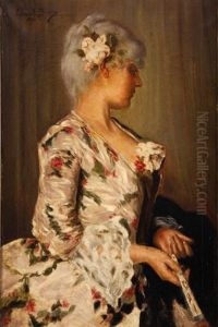 Portrait D'une Elegante