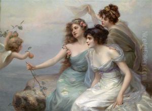 Die Drei Grazien by Edouard Bisson