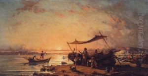 Italienische Kustenlandschaft Italienische Kustenlandschaft