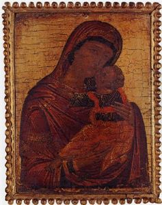Madonna And Child by Angelos Bitzamanos