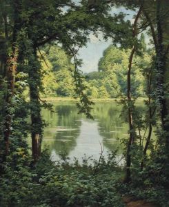 A Woodland Lake A Woodland Lake
