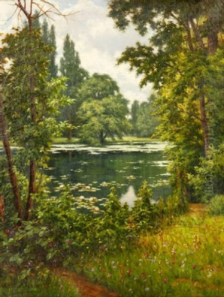 Landscape With Pond - view 1