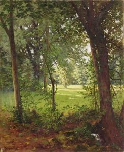 Waldquelle Im Fruhjahr by Henri Biva