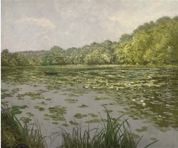 Boating Amongst The Lilies - view 1