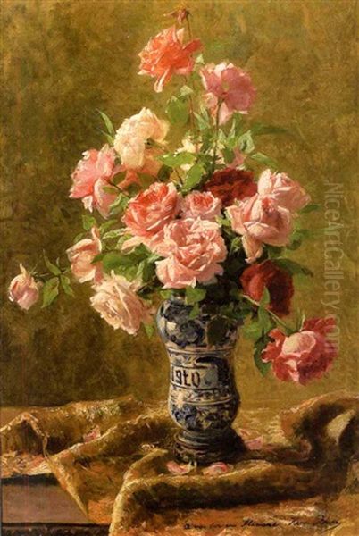 Roses In Full Bloom - view 1