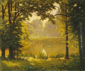 Paysage A L'etang Paysage A L'etang