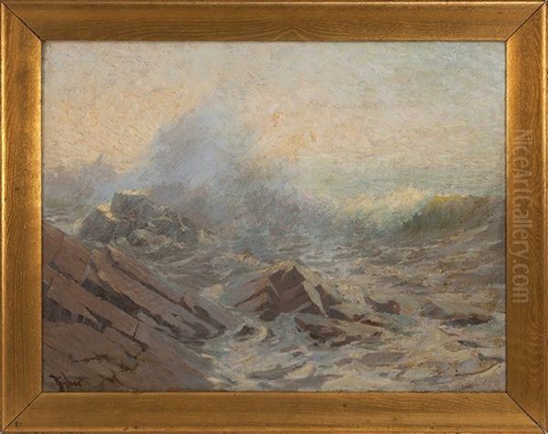 Sunset Over A Rocky Coast - view 1