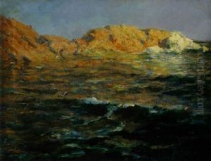 Coastal Scene by William Johnson Bixbee