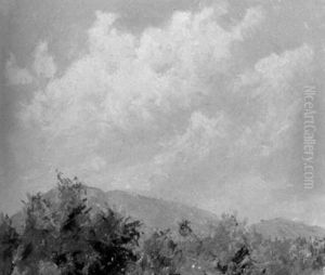 Paugus From Tamworth Village by William Johnson Bixbee