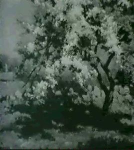 Apple Tree In Bloom by William Johnson Bixbee