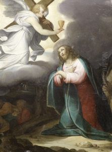 The Agony In The Garden by Giovanni Bizzelli
