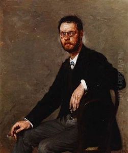Portrait Of Insurer Aage Bramsen (1855-1921)