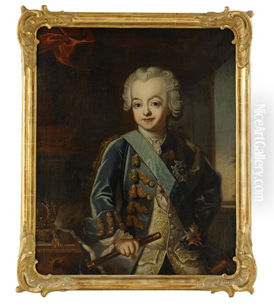 Portratt Av Den Unge Kronprins Gustav - view 1