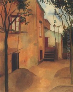 Houses With Orange Trees
