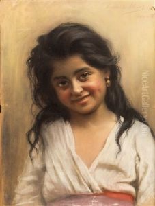 Portrait Of A Gypsy Girl