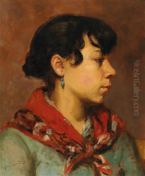 Portrait Of A Young Italian Woman - view 1