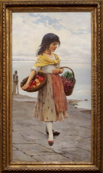 Home From The Market, Venice - view 1