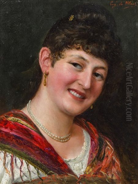 Lachelnde Italienerin - view 1