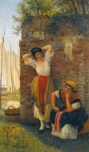 A Moment Of Rest by Eugen von Blaas
