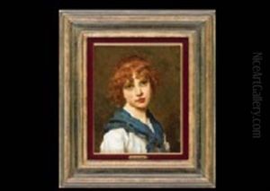 Girl In Blue Shawl