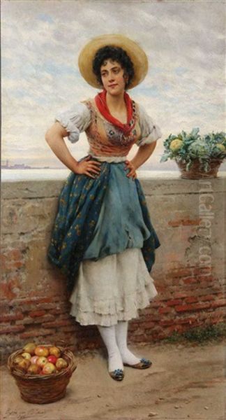 The Apple Seller - view 1
