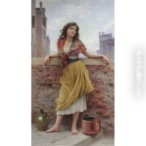The Watercarrier by Eugen von Blaas