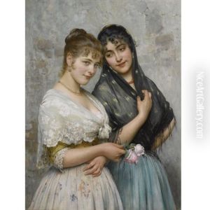 Venetian Beauties by Eugen von Blaas