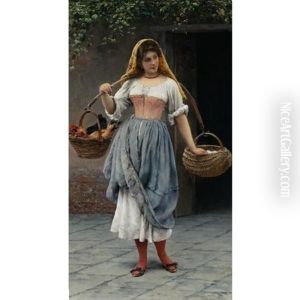 Which Came First by Eugen von Blaas