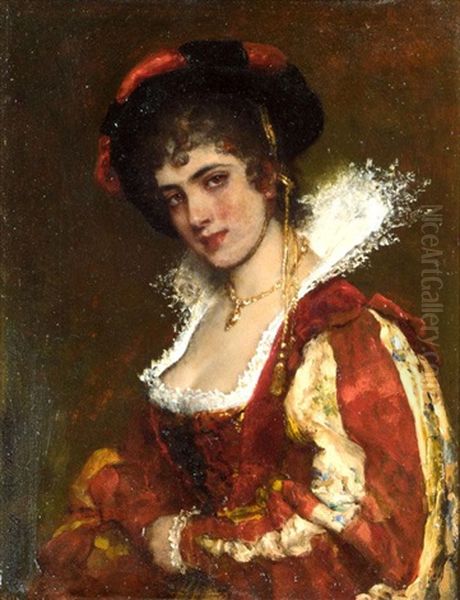 Portrait Of A Venetian Lady - view 1